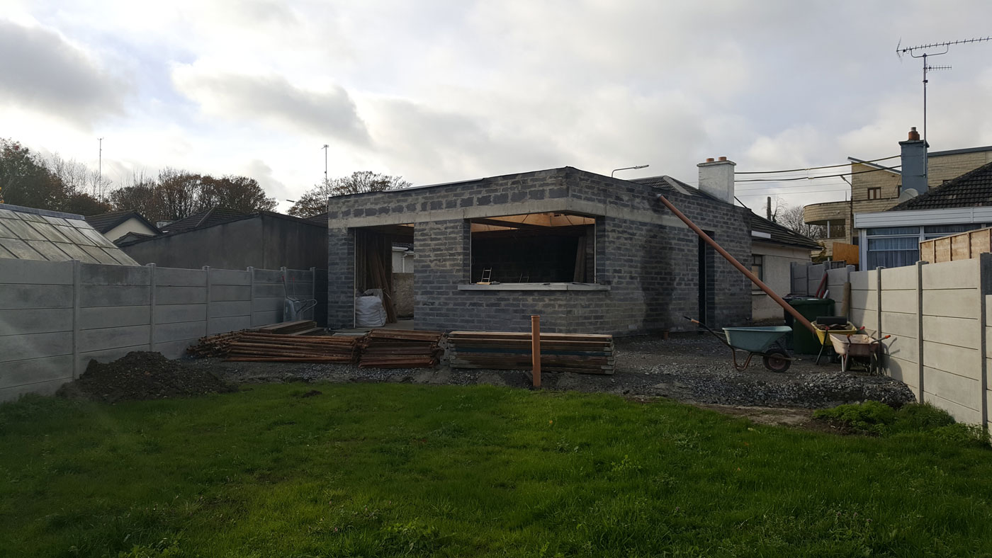 Complete refurbishment and extension in Swords, Co. Dublin