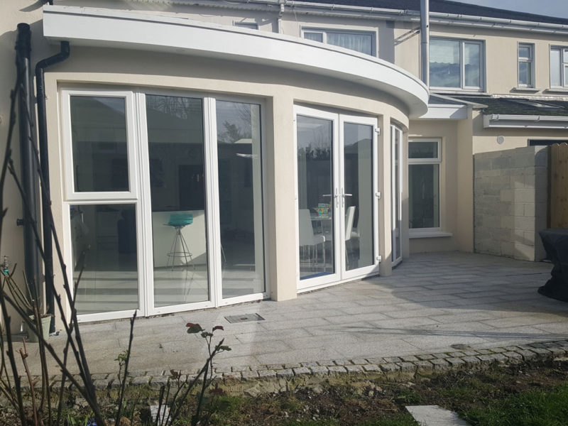 Curved extension in Malahide